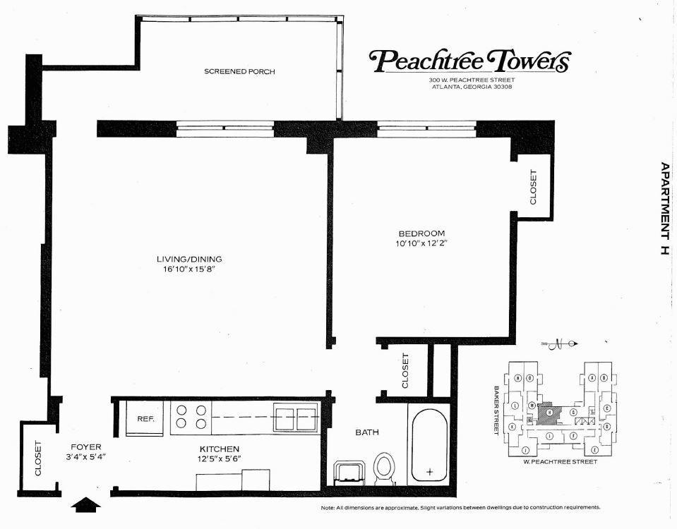 Downtown 1 Bedroom Apartment 18H Atlanta Exterior foto